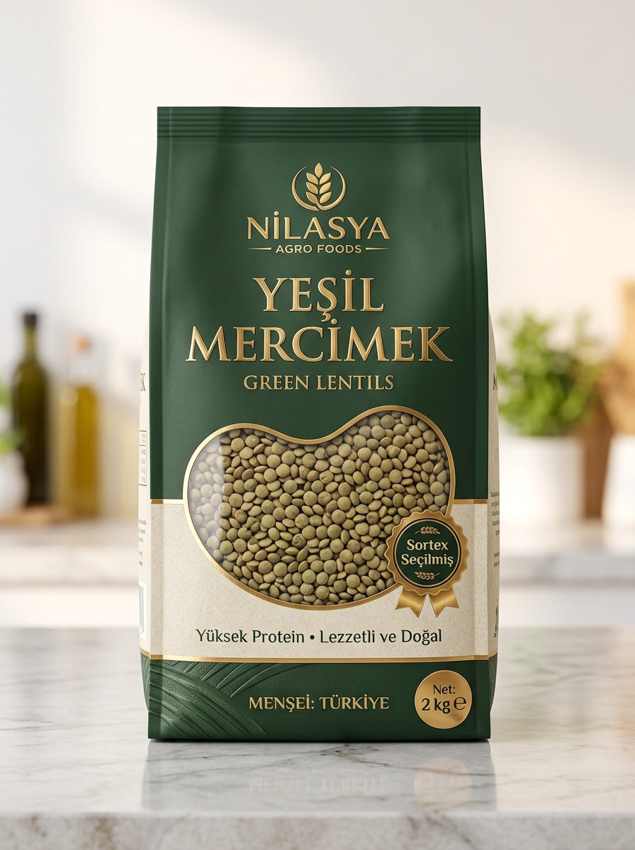 Green Lentils 2 KG