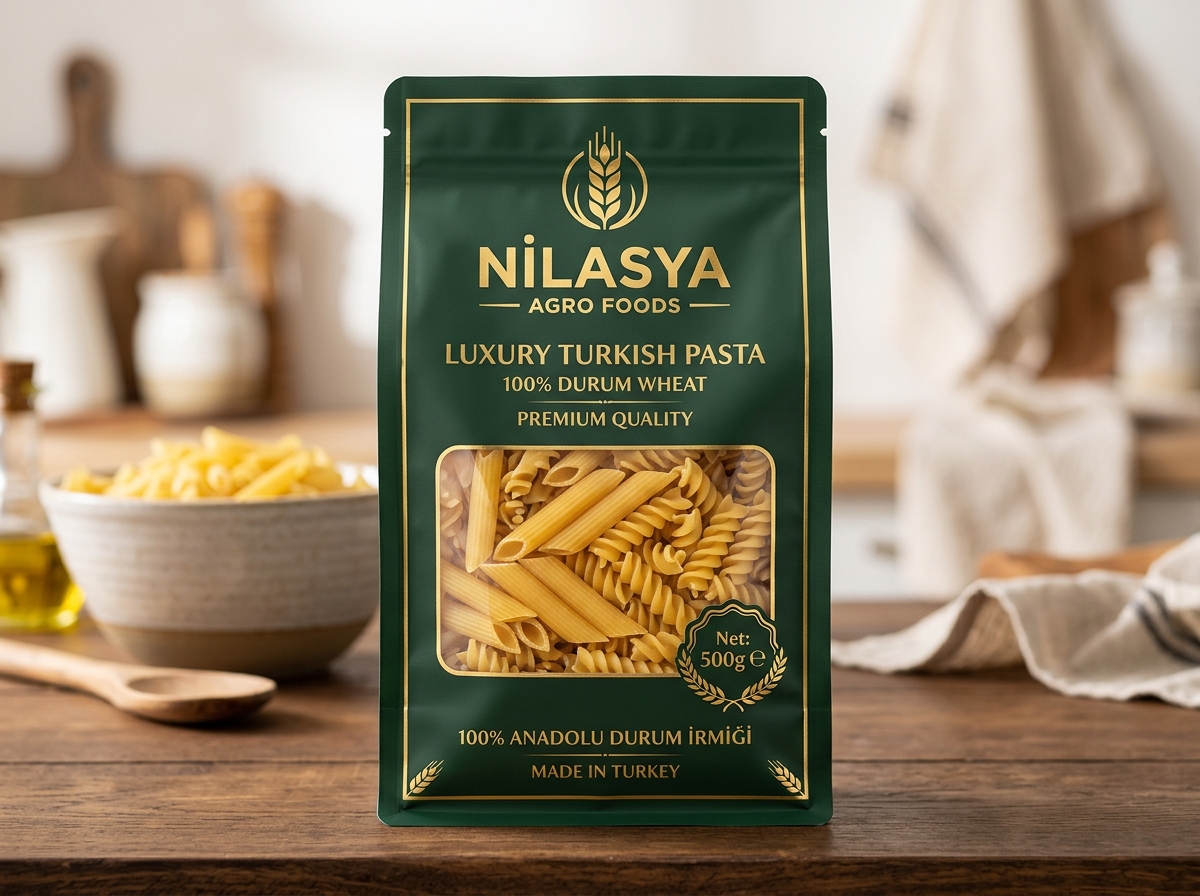 Durum Buğdayı Makarnası 2 KG - Nilasya Agro Foods 2 KG