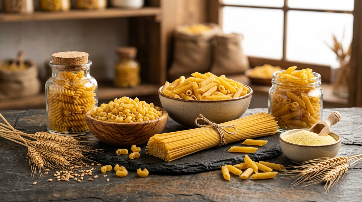Turkse Durum Tarwe Pasta & Macaroni (100% Griesmeel) bulk export from Türkiye - Nilasya Agro Foods